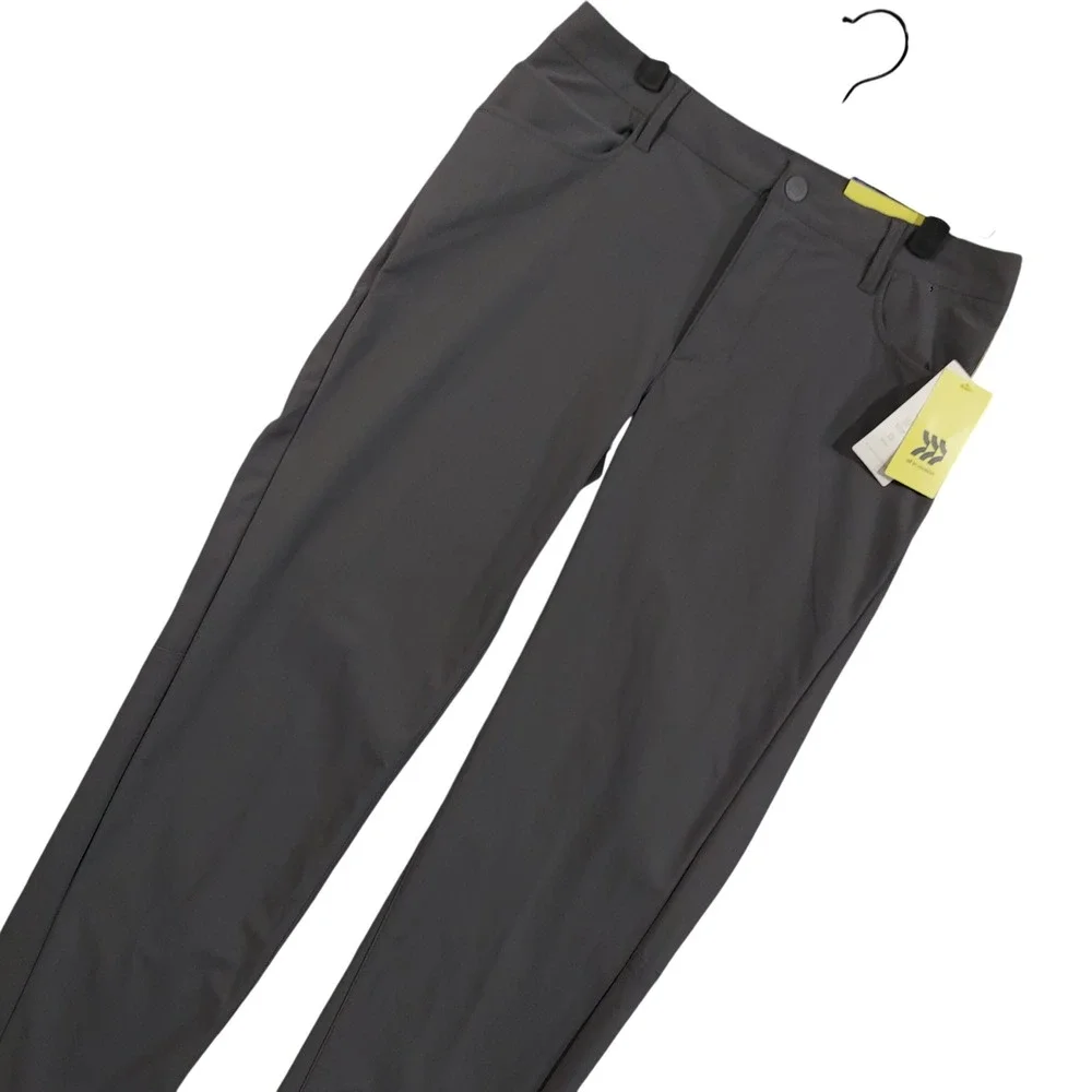 All in Motion Golf Pants Mens 36x30 Grey Activewear 4WE68 New NWT